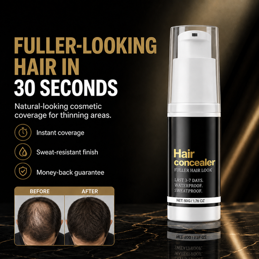 Instant Hair Concealer — Fuller-Looking Hair in 30 Seconds